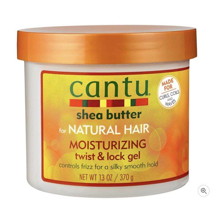 Cantu Shea Butter For Natural Hair Moisturizing Twist And Lock Gel 370g Th 4440