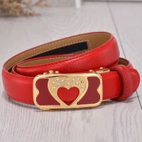 Ms. Leisure belt leather fashion contracted joker automatically cowboy belts female student han edition fine decoration ✚✽◊