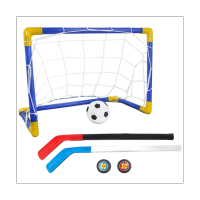 DIY Soccer Net Gate Mini Outdoor Indoor Gate Goal Kids Size Set Sports Football Frame Toy Practice Plus Ice Hockey Set