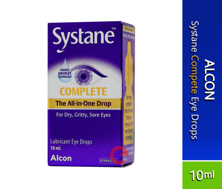 Alcon Systane Complete Lubricant Eye Drops 10ML (The AllInOne Drop