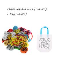 40pcs Screw building blocks Game Baby Kids Children Education Toys &amp; Cartoon Animals Fruit Stringing Threading beads Game WYW