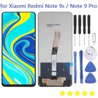 หน้าจอ LCD ดั้งเดิมและชุดประกอบ Digitizer สำหรับ Xiaomi Redmi Note 9s / Note 9 Pro