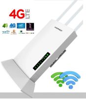 4G Outdoor Router AP, 4G+3G SIM Card WiFi Router IP66 Waterproof 2.4G LTE Wireless AP Wifi Router 4G CPE Lte Wireless industrial Hored