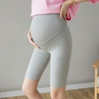 ☃❅ maternidade de algodão fino para gestantes gravidez roupas esportivas casuais ioga belly shorts verão