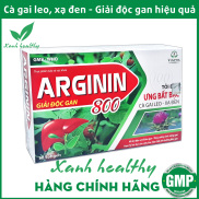 Viên uống bổ gan ARGININ 800 - thành phần thảo dược Cà gai leo, actiso