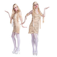 ? Popular Clothing Theme Store~ Halloween Costume Cos Mummy Skirt Company Annual Meeting New Year Dance Bar Nightclub Ds Horror Party