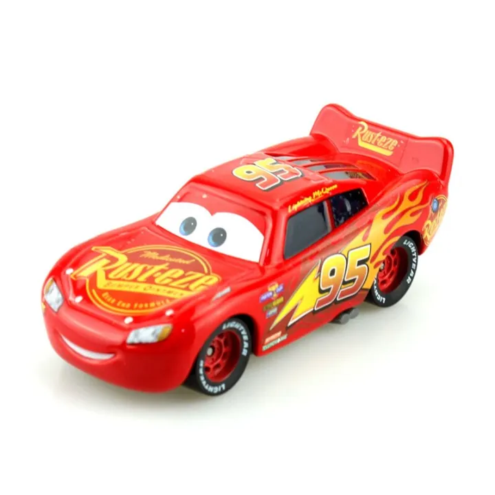 100% Original Pixar Cars 3 Lightning McQueen 1:55 Scale Diecast Metal ...