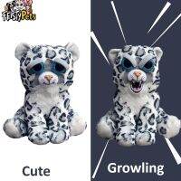 Feisty Pets toys stuffed plush angry animal doll gift snow leopard