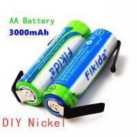 【Free-delivery】 Green Street 100% AA 1.2V 3000MAh NiMH 14430พร้อมเข็มหมุดสำหรับงานประดิษฐ์ทำด้วยตัวเองไฟฟ้ามีดโกนแปรงสีฟันของเล่น