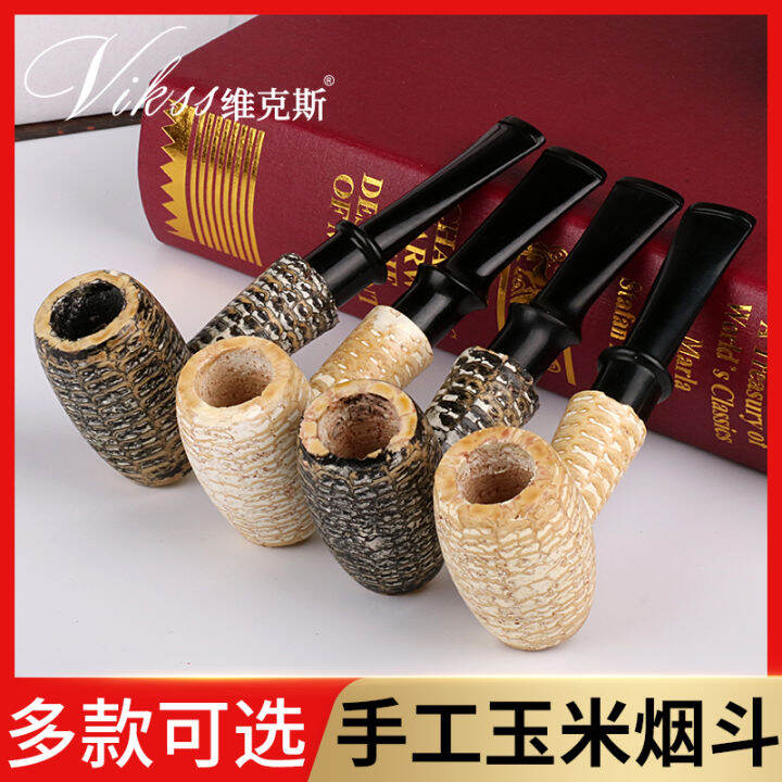 VIKSS Vickers 9mm Filter for Men's Handmade Pipe Beginner Practice