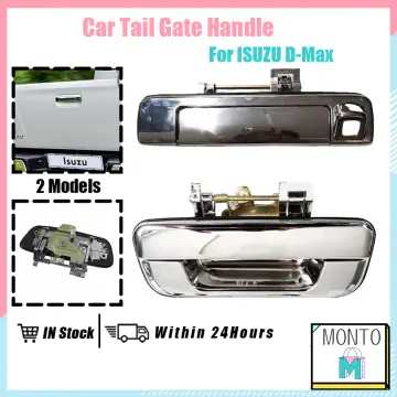 Chrome Tailgate Handle With Lock Hole For Ute Colorado DMax - Aftermarket