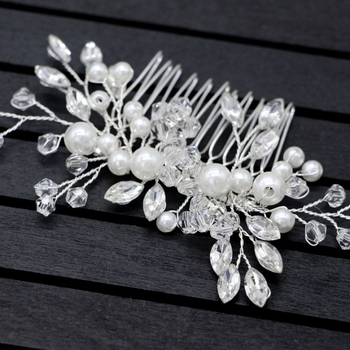 หวีเจ้าสาวผู้หญิง-pearl-เครื่องประดับเครื่องประดับผมเจ้าสาวแต่งงาน-elegant-headpieces