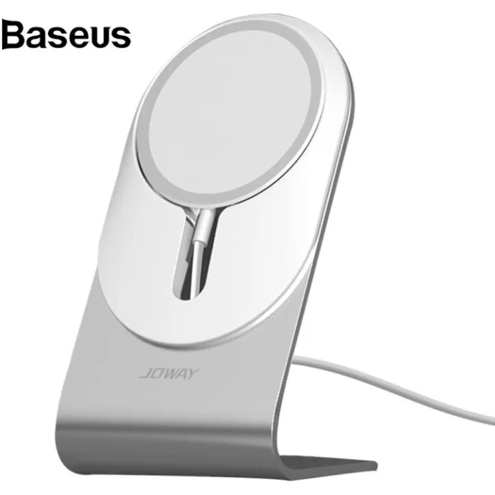 Baseus JOWAY JW35 2 in 1 15W Wireless Charger Desktop Phone