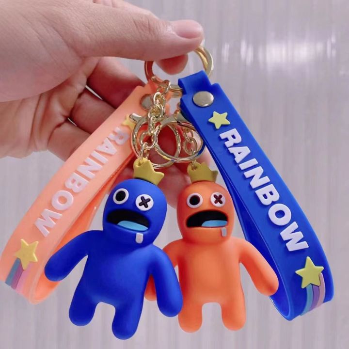 Green) Rainbow Roblox Friends Blue Pink Yellow Duck Keychain Bag Pendant  Kid Xmas Gift on OnBuy