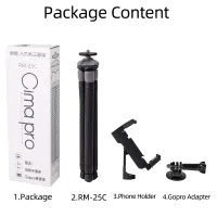 XILETU RM-25C Mini Travel Outdoor gorillapod Portable Tripode Flexible Octopus Tripod for Phone Digital DSLRs and GoPro