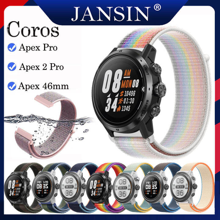 สาย-coros-apex-46mm-นาฬิกาอัจฉริยะ-สายไนล่อน-coros-apex-2-pro-สายนาฬิกา-สายคล้องข้อมือไนล่อน-อุปกรณ์เสริมส-coros-apex-pro