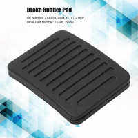 Brake Clutch Pedal Pad Black Rubber 71747697 Replacement for Fiat Ducato 2006‑Onwards car accessories Pedal Accessories