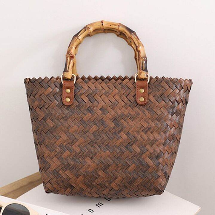 straw tote purse