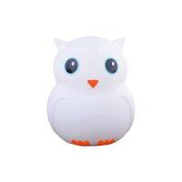 Kids Night Light Cute Owl Colour Changing LED Animal Silicone Light with Remote USB Chargeable Nightlights for Childrens