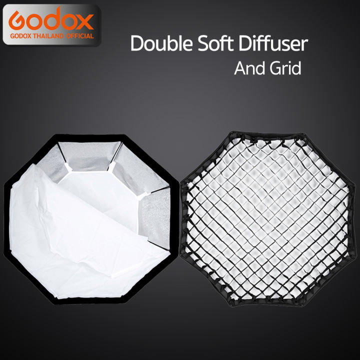 godox-softbox-sb-fw-140-cm-octa-softbox-with-grid-bowen-mount-วิดีโอรีวิว-live-ถ่ายรูปติบัตร-สตูดิโอ