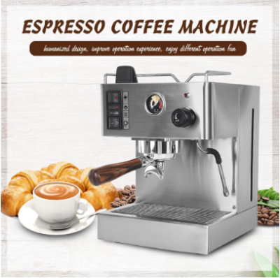 เครื่องกาแฟ กึ่งอัตโนมัติ EM18-3 Espresso 9Bar มีพร้อมส่ง