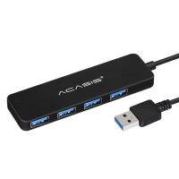 【♘COD Free Cas♘】 bukan2581584811414 Acasis Hub Usb 4พอร์ตตัวแยกภายนอก Usb พร้อมอุปกรณ์ชาร์จพอร์ตยูเอสบีขนาดเล็กสำหรับ Imac Lapcomputer Accessories Hub อะแดปเตอร์ Usb