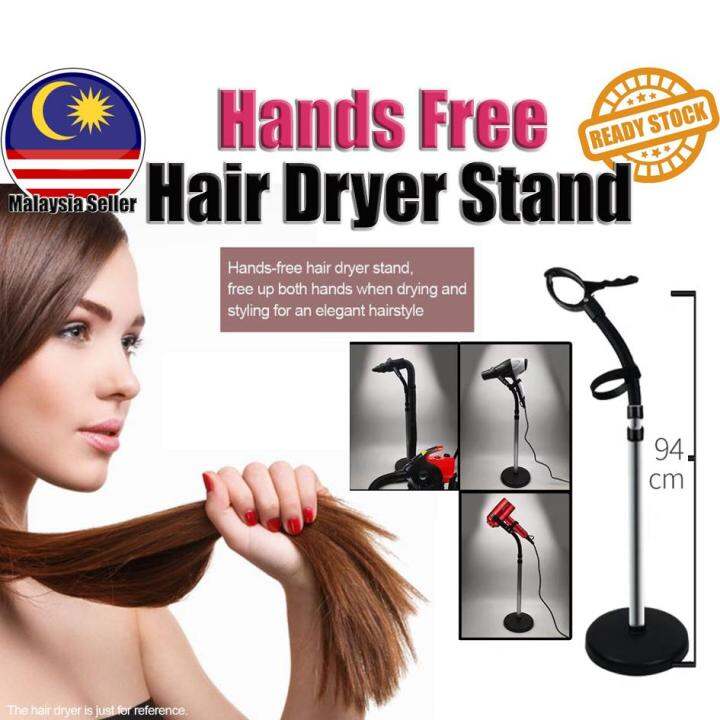 Hands Free Hair Blower Dryer Holder Adjustable Height Stand With Heavy Non-Tipping Base Recommended for Salon / Philips / Dyson / Mi / Panasonic / Sokano / Pensonic / Nova | Lazada Hands Free Hair Blower Dryer Holder Adjustable Height Stand With Heavy Non-Tipping Base Recommended for Salon / Philips / Dyson / Mi / Panasonic / Sokano / Pensonic / Nova | Lazada