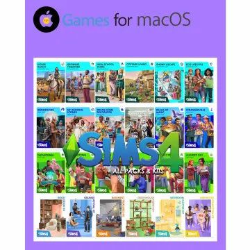 THE SIMS 4 TODAS EXPANSÕES 2023 MAC OS - ENVIO DIGITAL