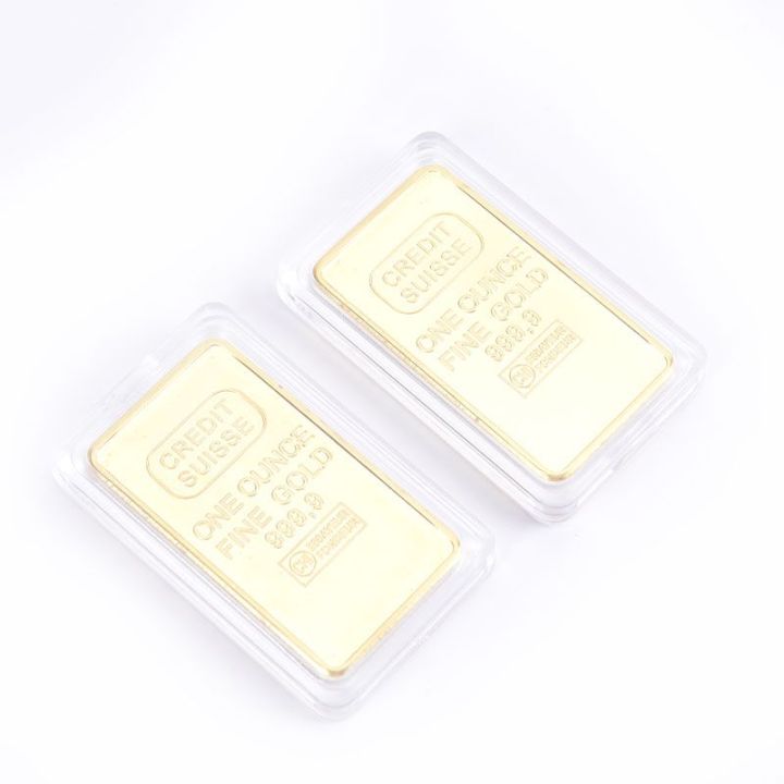 ck-1pcs-non-magnetic-gold-platedcredit-bullion-bar-1-oz-gold-plated-ingot-sussie-gold-plated-coin-different-serial-number-art-commemorative-coin-collect