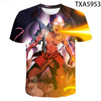 2023 Summer Summer 3D T Shirts Avatar The Last Airbender Casual Streetwear Boy Girl Kids Fashion Men Women Children Printed T-shirt Tops Tee fashion versatile t-shirt