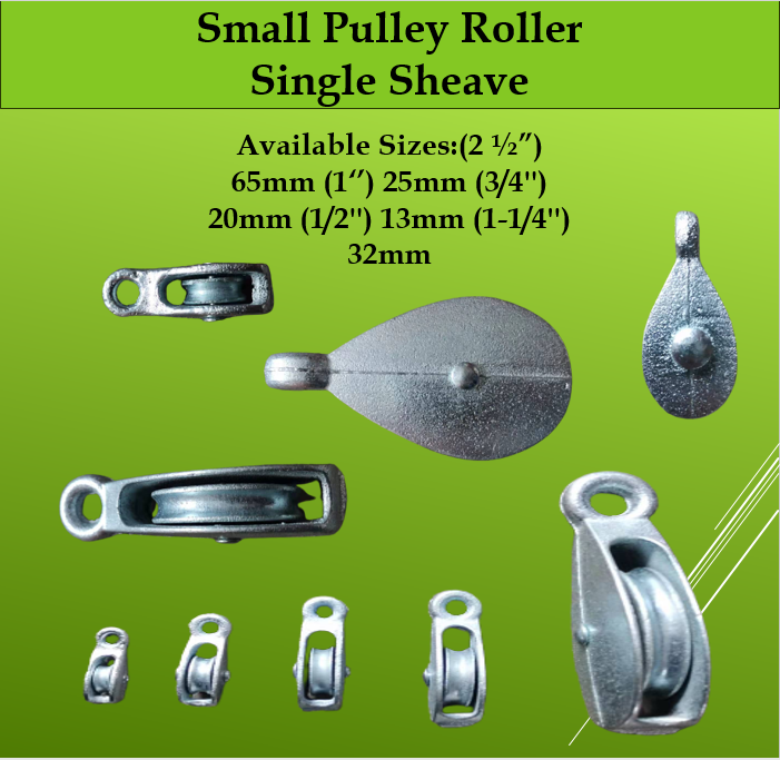 Vision Lifting 8 Mini Pulley Small Pulley Roler Single Sheave Pulley13