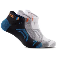 AONIJIE Outdoor Sports Running Athletic Performance Tab Training Cushion Quarter Compression Socks Heel Shield Cycling