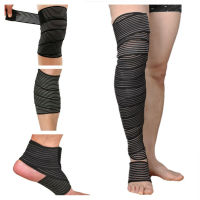 Outdoor Sport Elastic Bandage For Gym Training Fitness Basketball Running Football Compression Brace Wrist Leg Ankle Elbow Calf Arm Protector Bands Thigh Waist Support Safety Wrap Bands Knee Pads 40cm 70cm 90cm 120cm 150cm 180cm 200cm 280cm