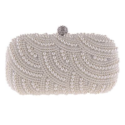 Pearl Clutch Bags Women Purse Ladies Hand Bags Evening Bags for Party Wedding Pearl Fashion Clutch Bags