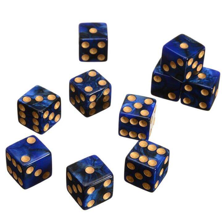 10pcs-16mm-6-sided-spot-dice-acrylic-right-angle-dice-portable-for-table-board-funny-games-party-bar-school-outdoor-group-tool