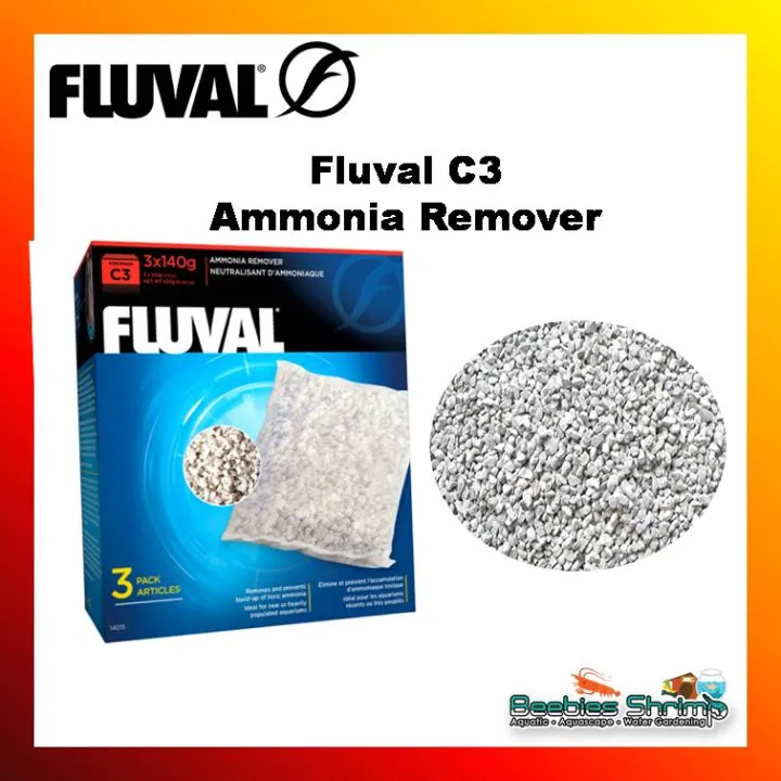 Fluval C3 Ammonia Remover 3 pack Lazada