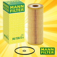 กรองน้ำมันเครื่อง  Audi A6 C5  (1997 - 2005)  รุ่น 1.9 TDI    Air Filter Mann HU726/2x / HU 726/2x d