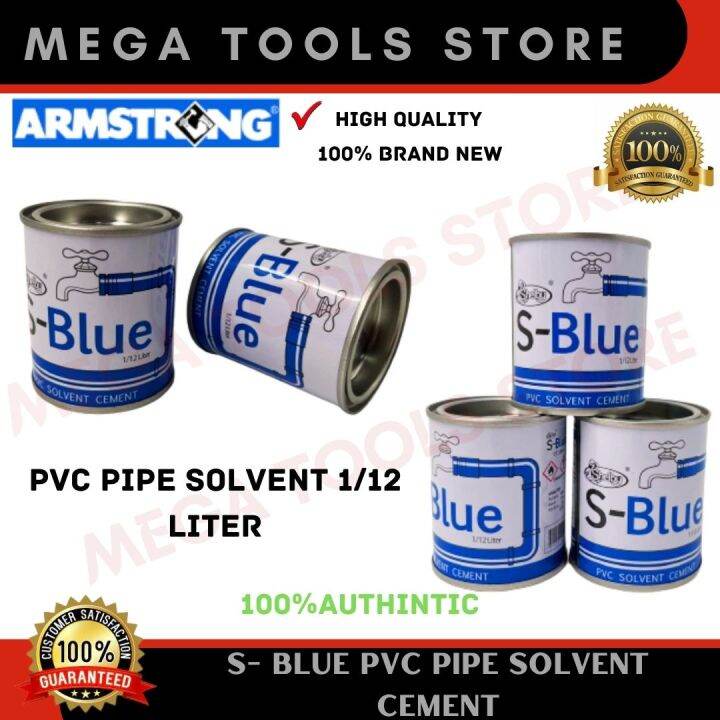 PVC PIPE CEMENT SOLVENT (SBLUE 1/12 LITER) Lazada PH