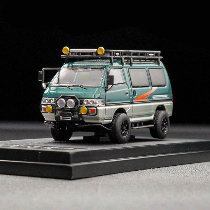 mitsubishi-delica-1-64-through-modified-alloy-car-model-small-scale-car-model-collection-ornaments-diecast