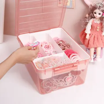 Multi-layer Hairpin Organizer Cute Girl Jewelry Case Head Rope