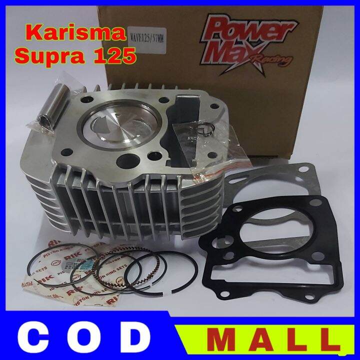 Blok Bore Up Karisma Supra 125 Piston 57mm 150 cc Power Max Racing Lazada Indonesia