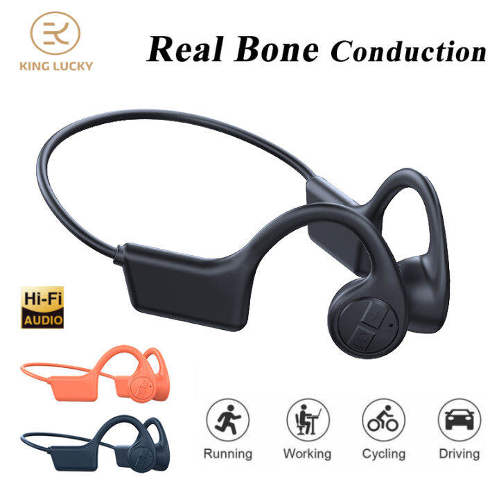 Bone Conduction Headphones KINGLUCKY X7 OpenEar Bluetooth IPX6 Waterproof Sports Ture Bone