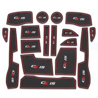 รถประตู Groove Gate Slot ถ้วย Armrest Storage Pad Anti-Slip Mat สำหรับ Changan CS15 2019 2020 2021