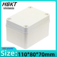 1pcs 110x80x70mm IP67 ABS Switch Box Plastic Outdoor Enclosure Waterproof Junction Box