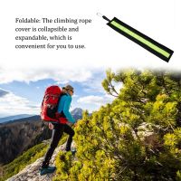 [HOT JJOZZZCXQDOU 575] ปลอกหุ้มเชือกปีนเขา Anti Wear Mountaineering Safety Rock Cord Protector For Hiking Adventure Camping Accessories