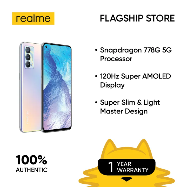[Lazada Exclusive] realme GT Master Edition [8GB RAM + 128GB ROM] Android Smartphone