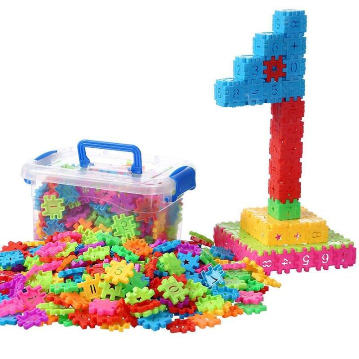 Children Kids Educational Puzzle Toy Plastic Building Blocks