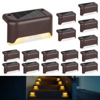 Swiatla Solar Led Light Outdoor IP65 Waterproof Garden Light Step Lights Lamp Decoration for Patio Stair Garden Yard Fence Wall