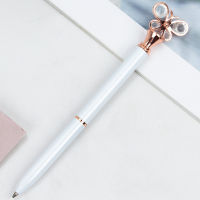 1.0mm Ballpoint Pen Butterfly Glass Business Office School Stationery 1.0mm Financial Ball Point Pens