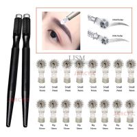 【YF】✘✹  Tebori Eyebrow Needles Set Microblading Blades Needle Permanent Manual Piercing Makeup Tools